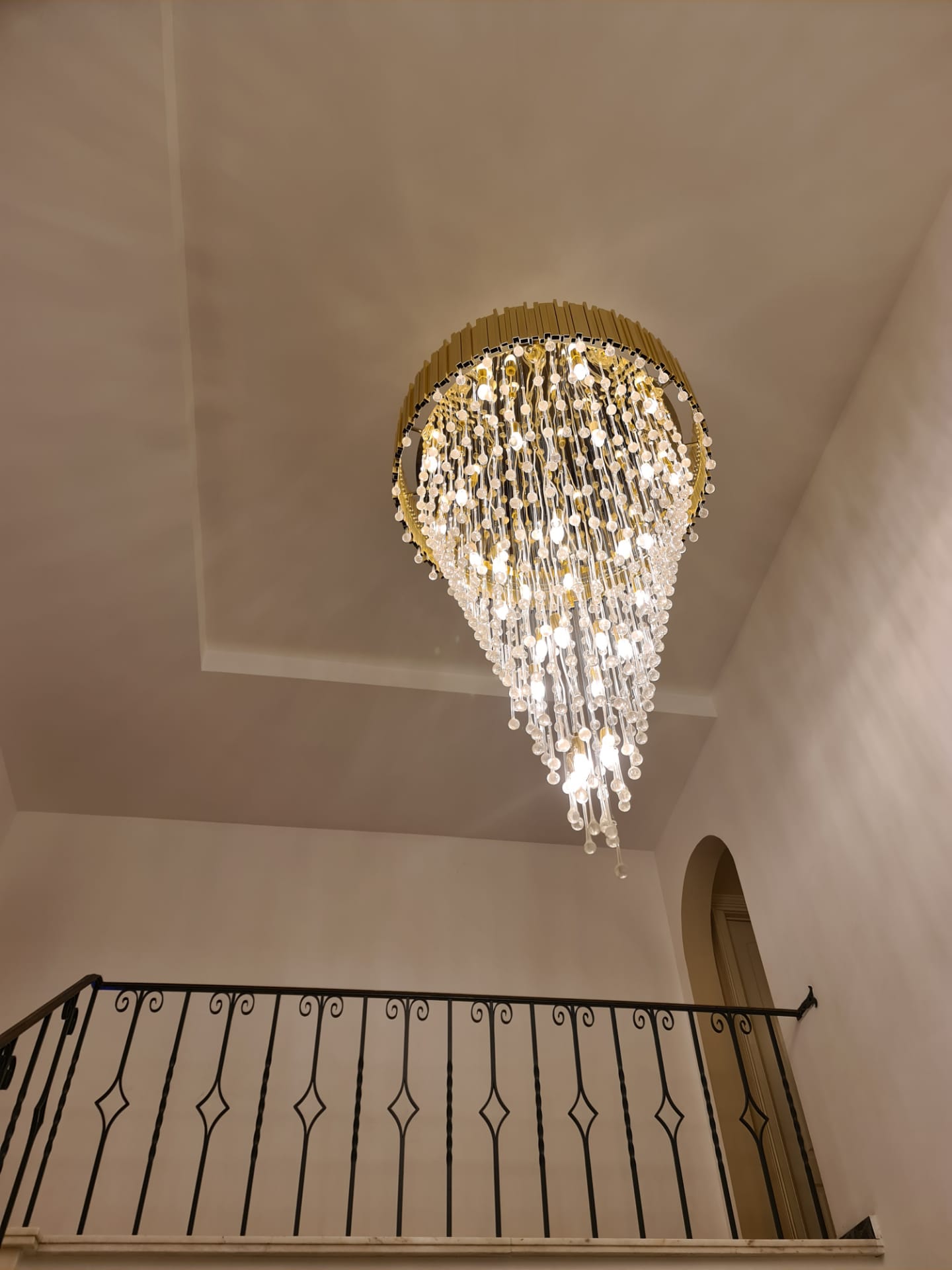 Villa à Waterloo – Juillet 2020 – lustre hall